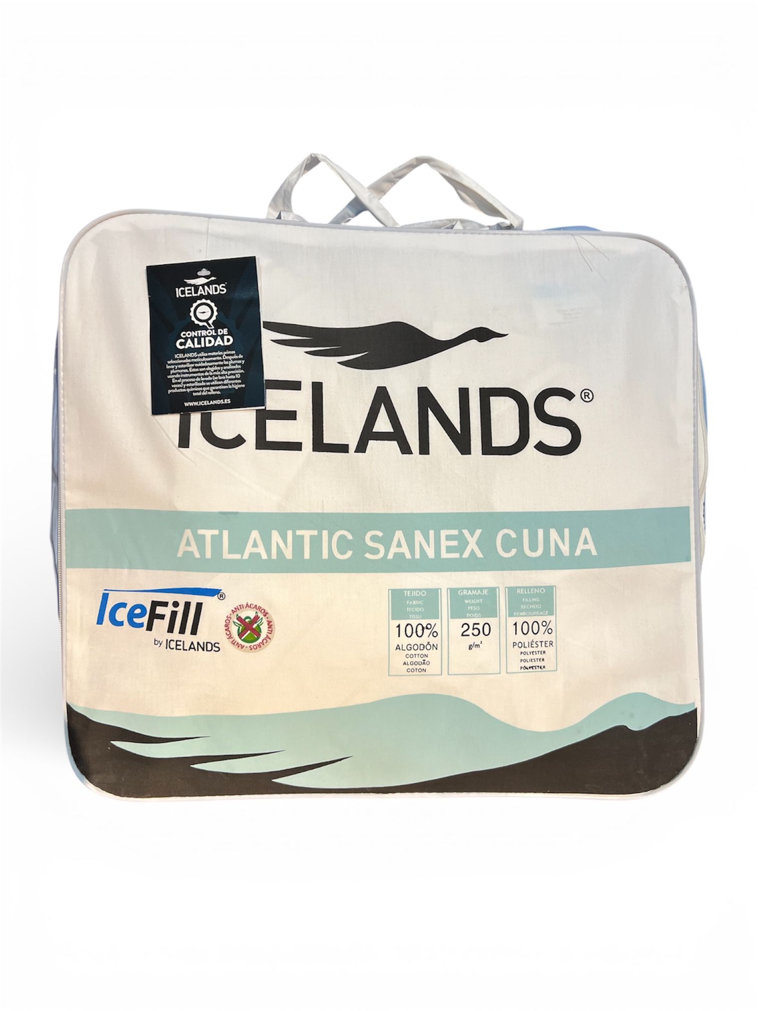 57- Edredón Atlantic sanex cuna 100x130